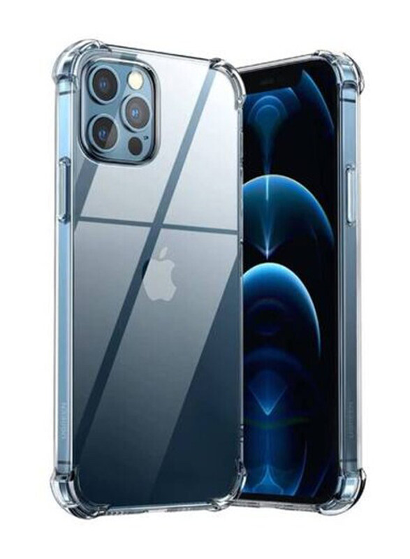 

Generic Apple iPhone 13 Pro Max Silicone Mobile Phone Case Cover, Clear