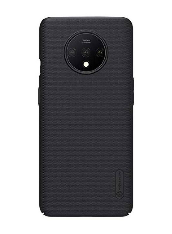 

Xiuwoo OnePlus 7T Super Frosted Shield Hard Mobile Phone Back Case Cover, Black
