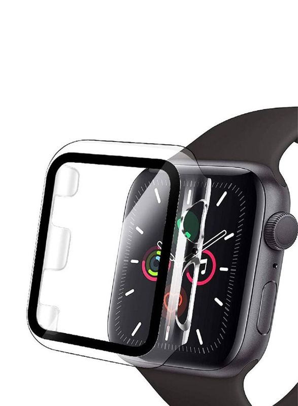 Watch Case with Screen Protector Bumper Case 9H Bulletproof Glass Screen Protector for Apple Watch 42mm, Clear
