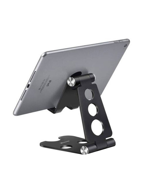 Adjustable Mobile Phone & Ipad Tablet Desktop Stand Mount, Black