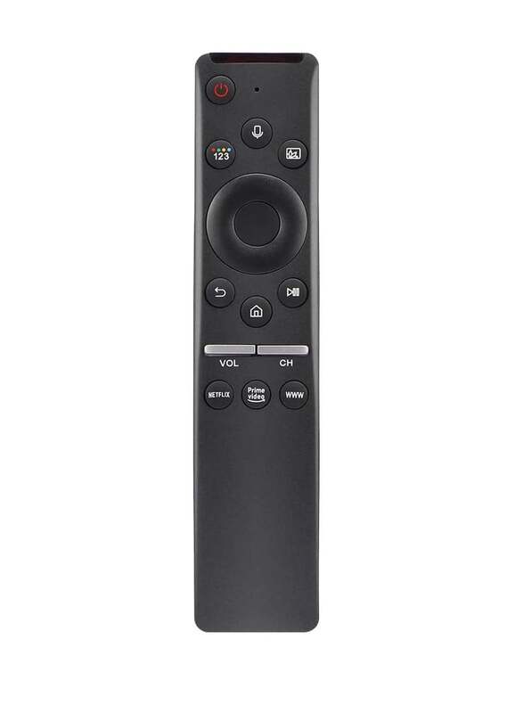 Replacement Voice Remote Control For All Samsung Smart TV with Three Shortcut Buttons For Netflix, Prime Video and WWW Black