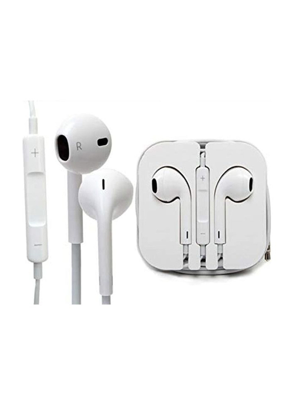 ICS In-Ear Earphones for Apple iPhone, White
