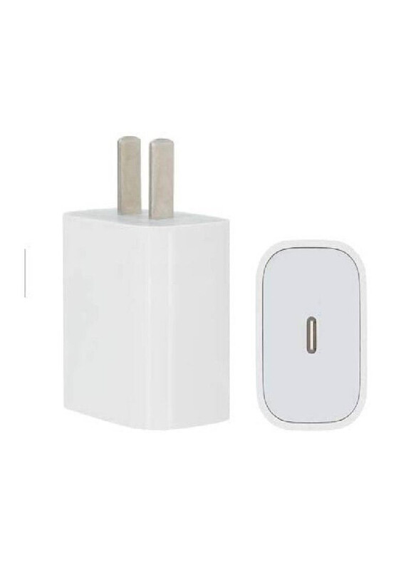 

Generic USB Type-C Power Adapter for Magsafe & Apple iPhone 12/12 Mini/12 Pro/12 Pro Max/11 Pro Max/11 Pro/Xs Max/Xs/X and for All apple devices, 18W, White