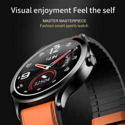 1.3 inch Fitness Tracker Touch Screen Health Sleep Monitor Smartwatch, MK10, Black