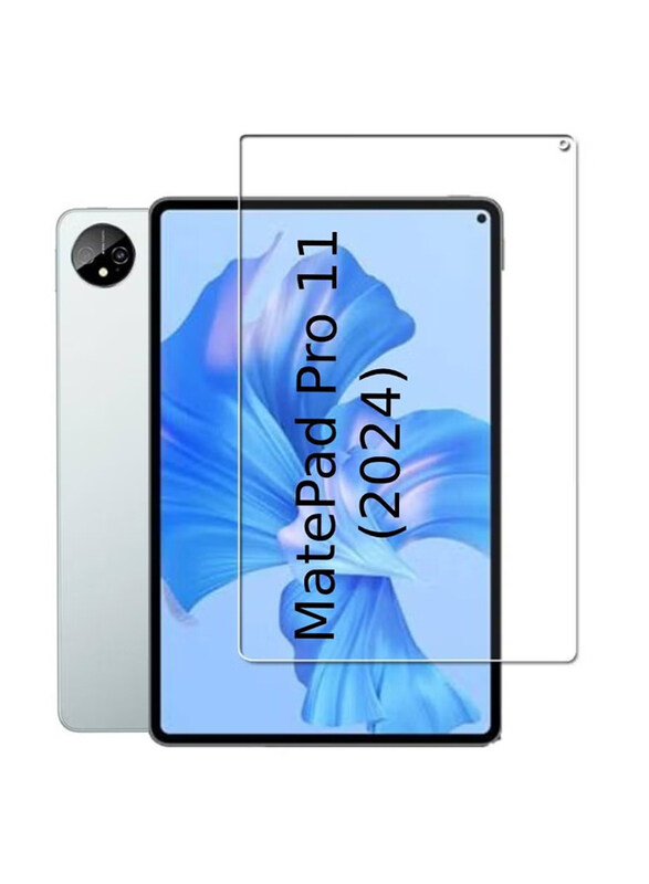 

Ineix Huawei MatePad Pro 11 2024 9H Tempered Glass Screen Protector, Clear