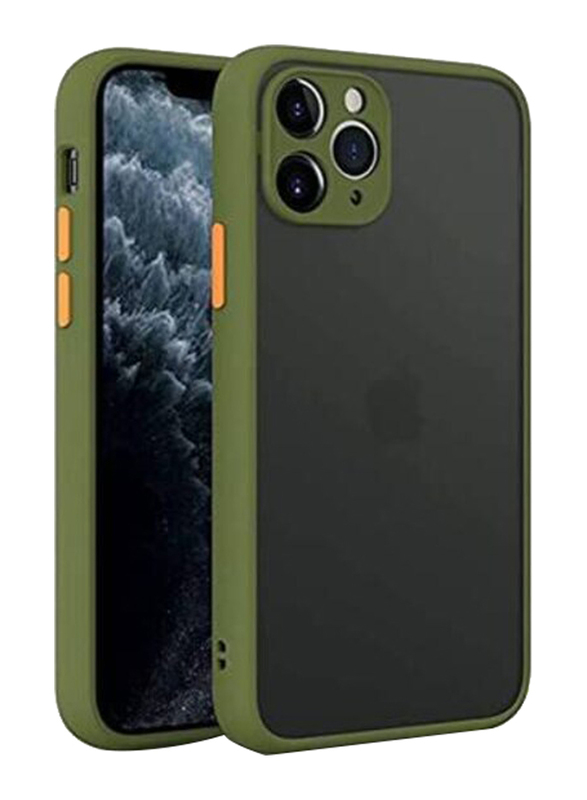 Apple iPhone 11 Pro Max Protective Matte Mobile Phone Case Cover, Green