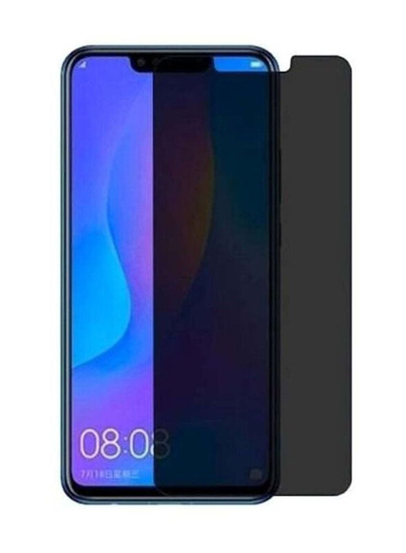 

Generic Huawei Nova 3i Arabic 9H Hardness Anti-Scratch Bubble Free Privacy Tempered Glass Screen Protector, Black