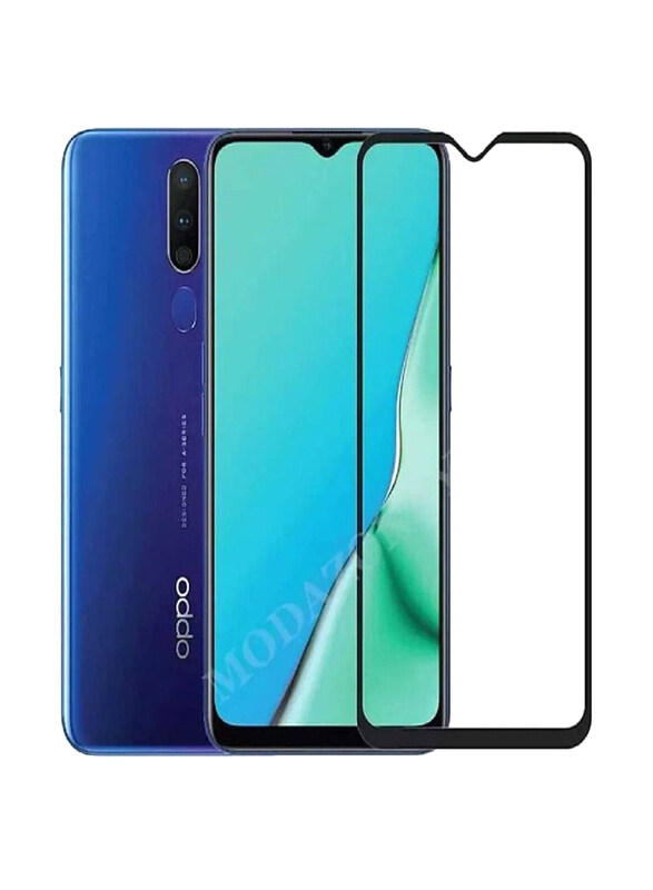 

Generic Oppo A9 Hardness Full Coverage Tempered Glass Screen Protector, Clear