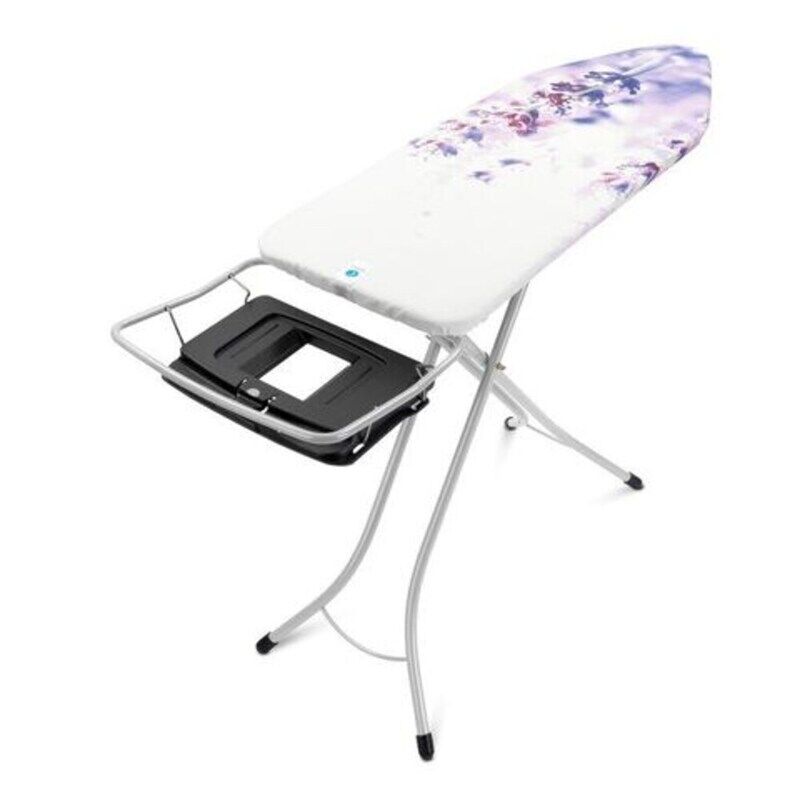 

Generic Heat Resistant Ironing Board with Steam Iron Rest, Multicolour