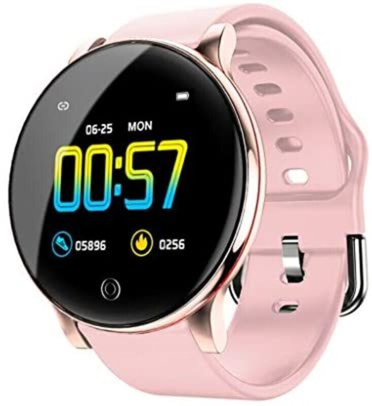 

Generic Waterproof IP68 Bracelet Sport Fitness Sleep Monitor Smartwatch, Pink