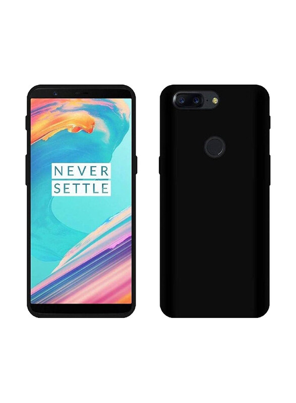 

Generic OnePlus 5T Ultra-thin Silicone Full Body Protection Mobile Phone Case Cover, Black