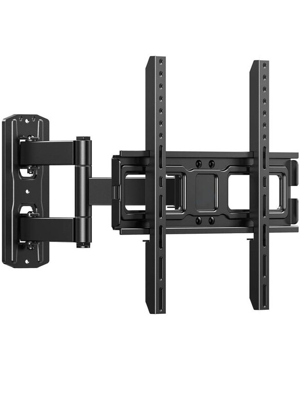 

Universal Xiuwoo Full Motion TV Wall Mount For 32-75 Inches Flat Curved TVs Wall Mount TV Bracket, Black