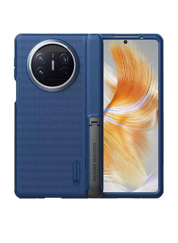 

Nillkin Huawei Mate X3 Super Frosted Shield Gold Matte Mobile Phone Case Cover, Blue