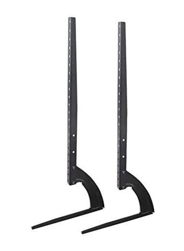 Showay Base Mount Pedestal Feet Leg Universal Table TV Stand for 25 to 75 Inch LCD, LED, OLED Television & 37 to 75 Inch Samsung, LG & Sony Tv's, Black