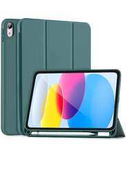 Protective Soft TPU Smart Trifold Stand with Pencil Holder Case Cover For iPad Pro 11 Inch (2022/2021/2020) Black