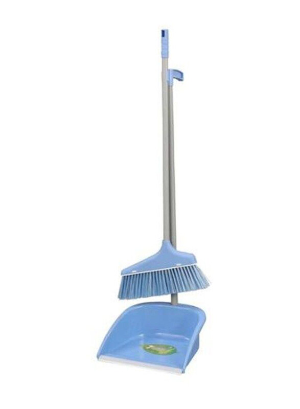 

China Spray Paint Broom Set, Blue/Silver