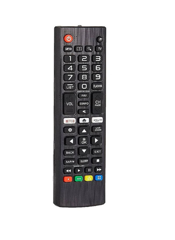 

Generic Remote Control for TV LCD, LED, Plasma, Black