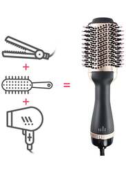 Arabest Styler and Volumizer Brush Blow Dryer Styler, Black