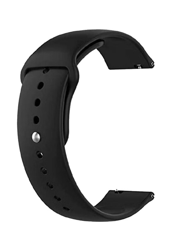 

Ics Replacement Soft Silicone Band for Xiaomi Watch S1 Pro, Black