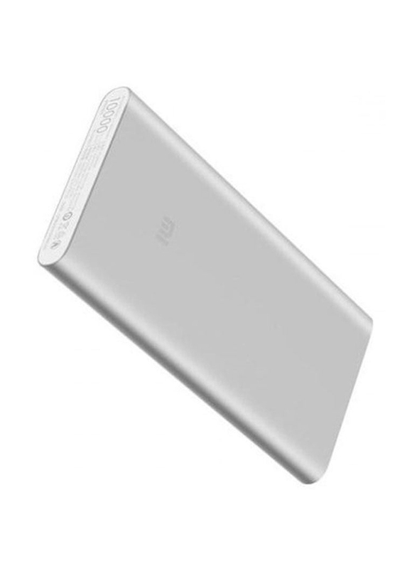 Xiaomi 10000 mAh Mi Power Bank 2, with Micro-USB Input, Silver