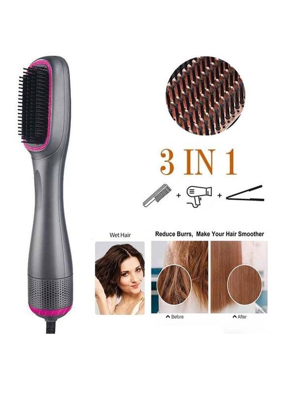 Professional 3 in 1 Hair Straightener Steam And Infrared Hair Dryer