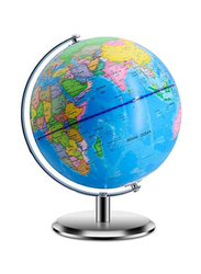 9-Inch World Globes with Stand, Blue