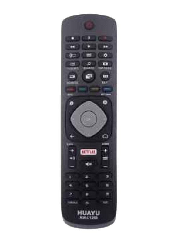 Huayu TCL Smart LCD LED TV Control Remote, RC802V, Black