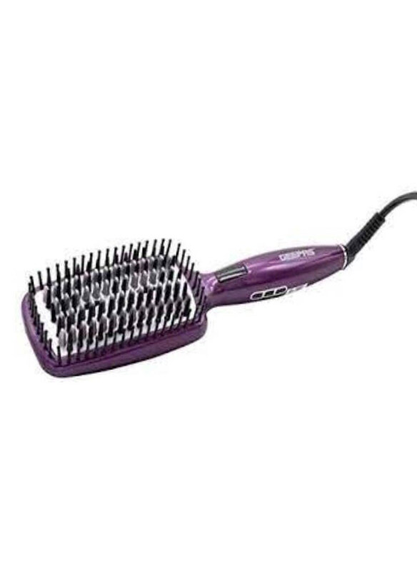 

Geepas Ceramic High Quality Hair Dryer Brush, Purple