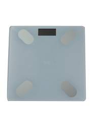 Docooler Smart Health Scale Body Weight LCD Body Fat Scale, White