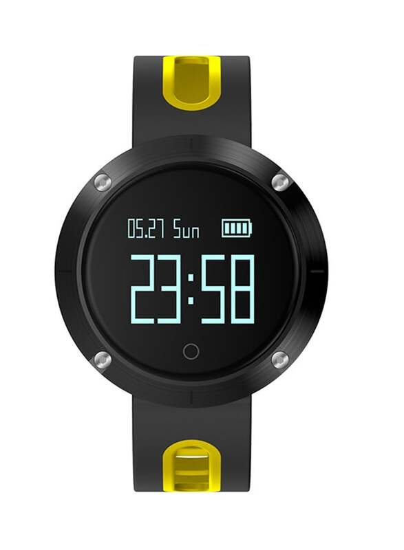 

N/A IP67 Heart Rate Fitness Smart Watch NJA-1 Black/Yellow