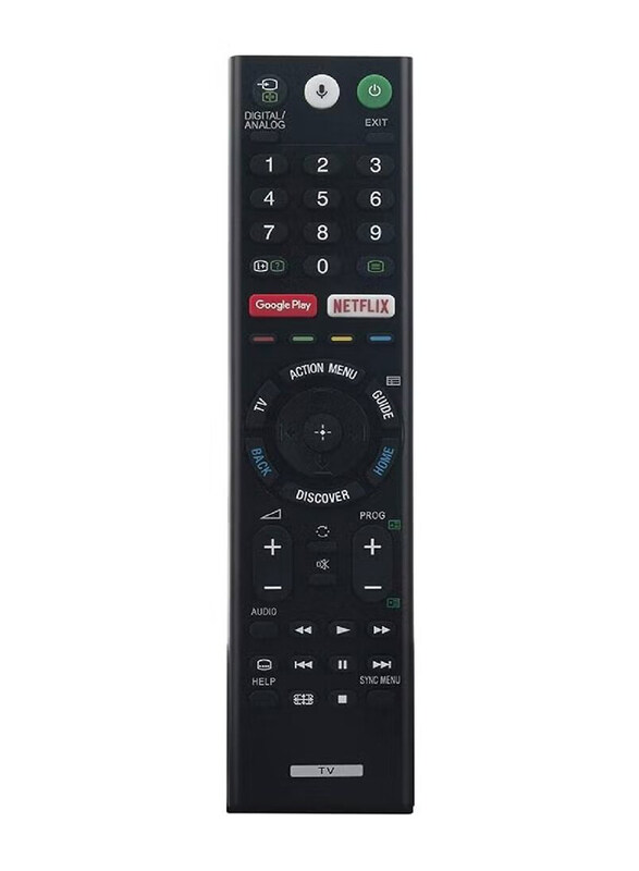 

Ics Smart Remote Control for Led & Smart TV, Black