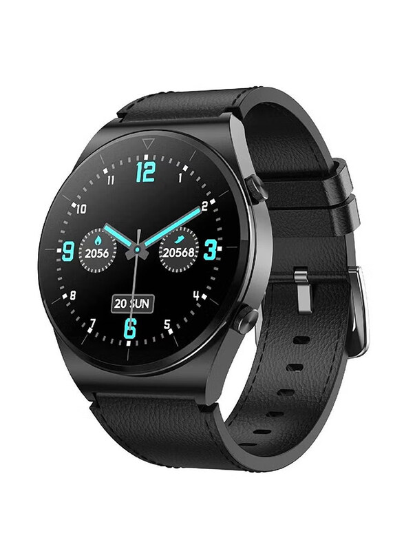 

G-tab GT3 44mm Smartwatch with Heart Rate Sleep Blood Pressure, Black