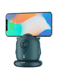 Telesin Little Demon 360-Degrere Smart Tracking Camera/Phone Stand, Cyan