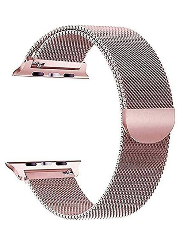 

Euro Replacement Band For Apple Metal Watch Band 42/44 mm Rose Gold