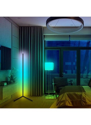 XiuWoo Remote Control LED Light Corner Lamp, Multicolour