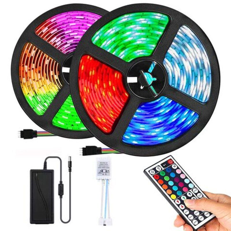 

BGM 300 LED Strip Lights, 10 Meter, Multicolour