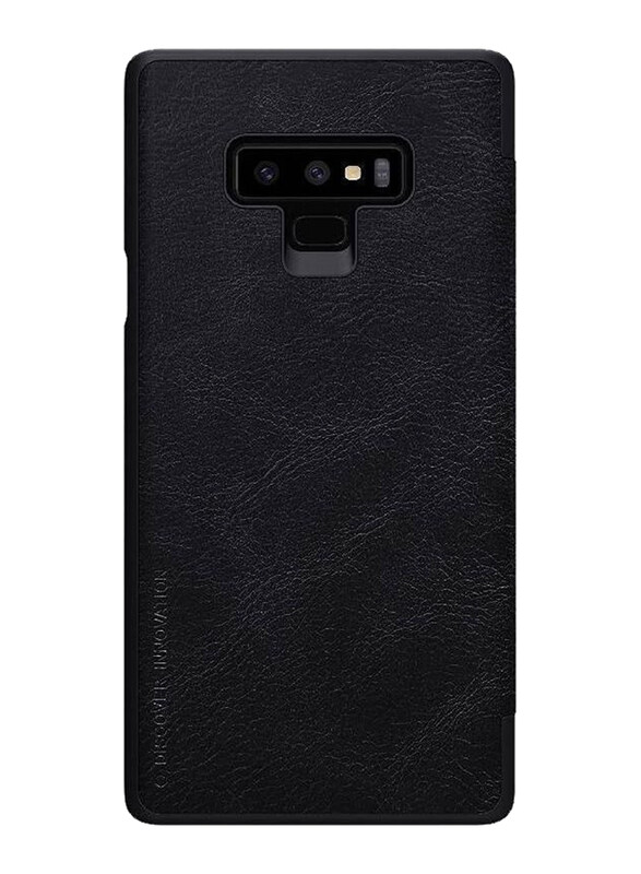 

Nillkin Samsung Galaxy Note 9 Qin Flip Series Leather Mobile Phone Case Cover, Black