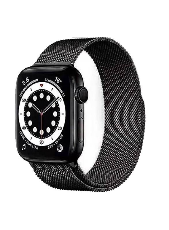 

Generic Replacement Milanese Loop Strap For Apple Watch Band 38/40/41mm, Black