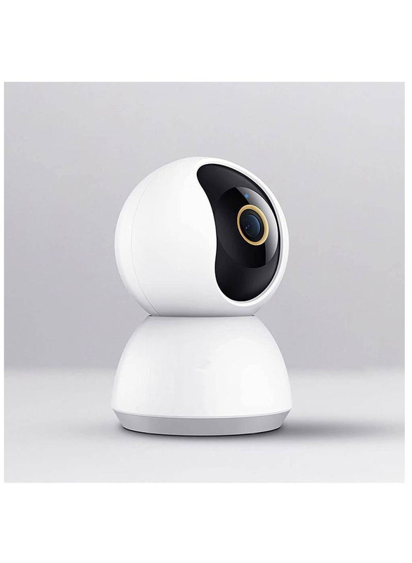 360 Degrees Home Security 2K Surveillance Camera, White