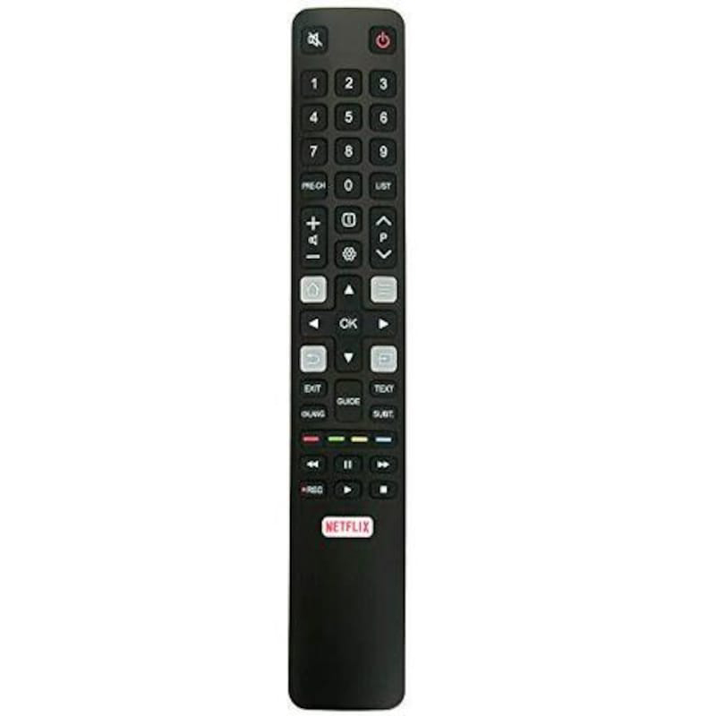 TV Remote Control for TCL TV L50E3800FS LED55P6500US, Black