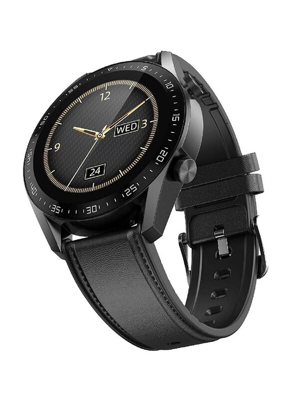 

G-Tab GT1 Smart Watch with Bluetooth Calling Heart Rate, Sleep, Blood Pressure, And Exercise Monitoring Smart Watch, Black