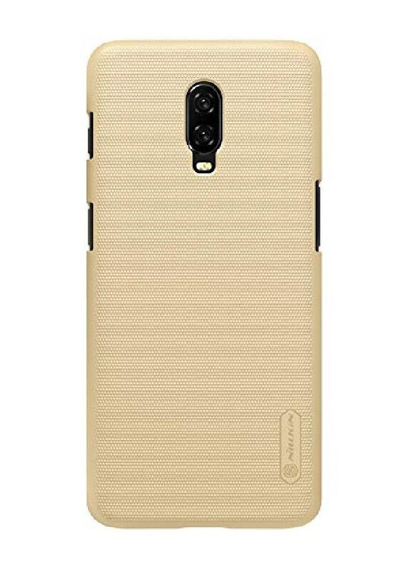 

Nillkin OnePlus 6 Super Frosted Shield Hard PC Back Mobile Phone Case Cover, Gold