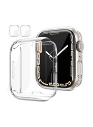 Ultra-Thin Cover Protective Case for Apple Watch Series 7, Clear