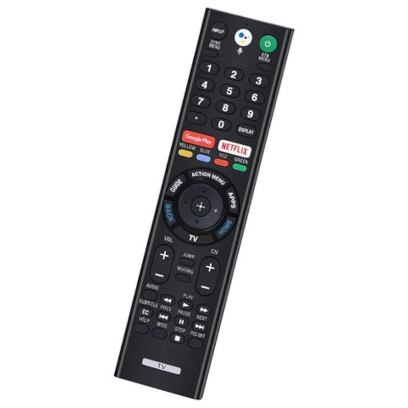 TV Remote Control for Sony Bravia Smart TV, RMF-TX300U, Black