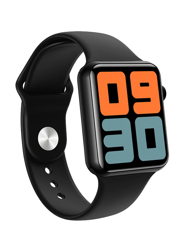 

Generic Heart Rate Monitor Waterproof Smartwatch, Black