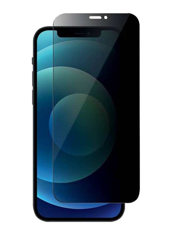 

Generic Apple iPhone 12 Privacy Protective Glass Screen Protector, Black