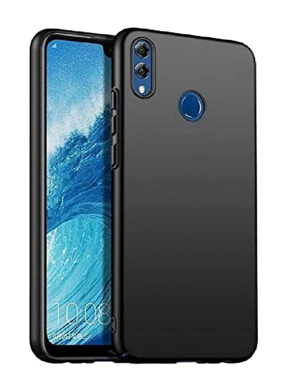 

Generic Honor 8X Protective Soft Silicone Mobile Phone Back Case Cover, Black