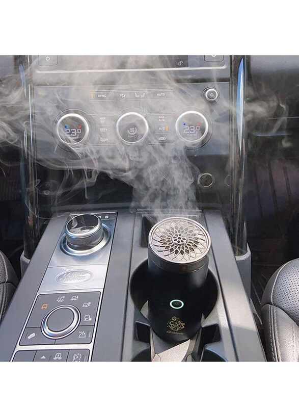 

Generic B50 Car USB Type-C Power Rechargeable Incense Burner, Black