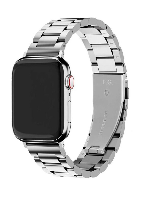 Stainless Steel Metal Bands For Apple iWatch Band 38mm 40mm, Silver