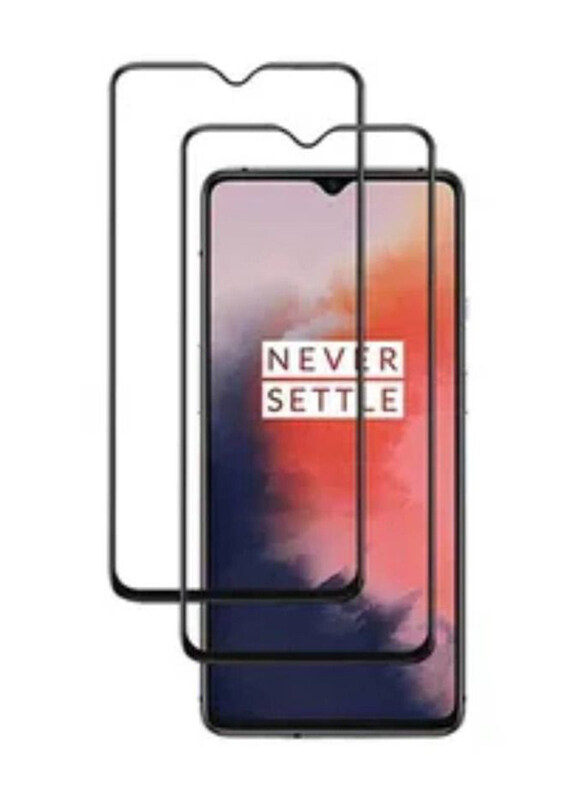 

Generic OnePlus 7t Full Glue Glass Screen Protector, 2 Pieces, Clear